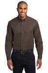 port authority s608 long sleeve easy care shirt Front Thumbnail