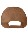 Big Accessories BX880SB Unstructured 6-Panel Cap Back Thumbnail