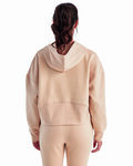 TriDri TD077 Women's Alice Half-Zip Hooded Sweatshirt Back Thumbnail