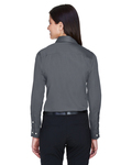 devon & jones dg530w ladies' crown woven collection™ solid stretch twill Back Thumbnail