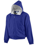 Augusta Sportswear 3280 Hooded Taffeta Jacket/Fleece Lined Front Thumbnail