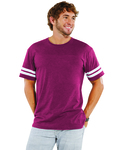 LAT 6937 Football Fine Jersey Tee Front Thumbnail