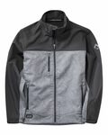 Dri Duck 5350T Men's Tall Water-Resistant Soft Shell Motion Jacket Front Thumbnail