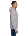 j america ja8706 ripple fleece pulllover hood Side Thumbnail