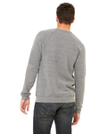 Bella + Canvas 3901 Unisex Sponge Fleece Crewneck Sweatshirt Back Thumbnail