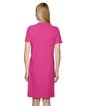 LAT 3522 Ladies' V-Neck Cover-Up Back Thumbnail