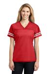 Sport-Tek LST307 Ladies PosiCharge ® Replica Jersey Front Thumbnail