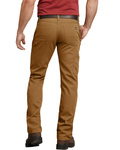 dickies dp802 men's flex regular fit straight leg tough max™ duck carpenter pant Back Thumbnail