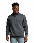 russell athletic 1z4hbm dri-power® fleece 1/4 zip pullover Front Thumbnail