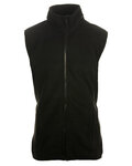 Burnside B3012 Men's Polar Fleece Vest Front Thumbnail