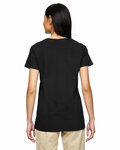 Gildan G500VL Ladies' Heavy Cotton™ V-Neck T-Shirt Back Thumbnail