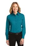 Port Authority L608 Ladies Long Sleeve Easy Care Shirt Front Thumbnail