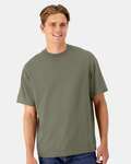 Hanes 5180R Beefy-T® Retro Street T-Shirt Front Thumbnail