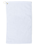 pro towels 1118dec velour fingertip golf towel Front Thumbnail