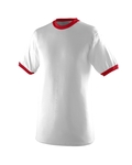 augusta sportswear 711 youth ringer t-shirt Front Thumbnail