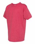 Hanes 5370 Youth EcoSmart ® 50/50 Cotton/Poly T-Shirt Side Thumbnail
