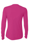 A4 NW3002 Ladies' Long Sleeve Cooling Performance Crew Shirt Back Thumbnail