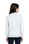 Port & Company PC78YPKT Port & Co ™ Youth Core Fleece Crewneck Pocket Sweatshirt Back Thumbnail