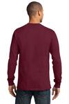 Port & Company PC61LST Tall Long Sleeve Essential Tee Back Thumbnail