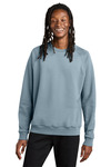 Allmade AL5004 Unisex Organic CVC Fleece Crewneck Sweatshirt Front Thumbnail