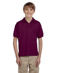 Gildan G880B Youth 6 oz., 50/50 Jersey Polo Front Thumbnail