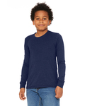 Bella + Canvas 3501Y Youth Jersey Long-Sleeve T-Shirt Side Thumbnail