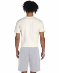 Jerzees 978MPR Adult Nublend® Pocket Sweat Short Back Thumbnail