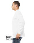bella + canvas 3520c fast fashion unisex mock neck long sleeve t-shirt Side Thumbnail