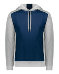 augusta sportswear 6865 three-season fleece pullover hoodie Front Thumbnail