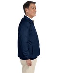 harriton m710 adult microfiber club jacket Side Thumbnail