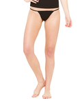 bella + canvas b301 ladies' cotton/spandex thong bikini Front Thumbnail