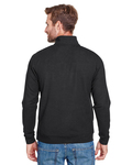 j america ja8434 adult omega stretch quarter-zip Back Thumbnail