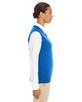 harriton m415w ladies' pilbloc™ v-neck sweater vest Side Thumbnail