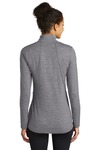 Sport-Tek LST711 Ladies Exchange 1.5 Long Sleeve 1/2-Zip Back Thumbnail