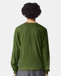 American Apparel 2007 Fine Jersey Long Sleeve Tee Back Thumbnail