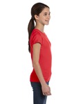 LAT 2616 Girls' Fine Jersey T-Shirt Side Thumbnail