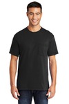 Port & Company PC55P Core Blend Pocket Tee Front Thumbnail