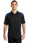 cornerstone cs416 select snag-proof two way colorblock pocket polo Front Thumbnail