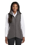 port authority l903 ladies collective insulated vest Front Thumbnail