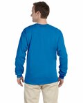 Gildan G240 100% Cotton Long Sleeve T-Shirt Back Thumbnail