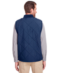 ultraclub uc709 men's dawson quilted hacking vest Back Thumbnail
