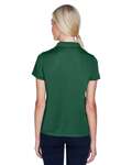 Harriton M353W Women's Double Mesh Polo Back Thumbnail
