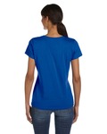 Fruit of the Loom L3930R Ladies HD Cotton ™ 100% Cotton T-Shirt Back Thumbnail