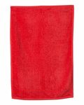 q-tees t300 deluxe hemmed hand towel Front Thumbnail