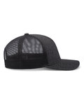 pacific headwear 210c melange heather low-profile trucker Side Thumbnail