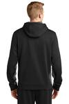 sport-tek st235 sport-wick ® fleece colorblock hooded pullover Back Thumbnail