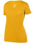 Augusta Sportswear 2902 Ladies Shadow Tonal Heather Training Tee Front Thumbnail