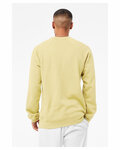 Bella + Canvas 3901 Unisex Sponge Fleece Crewneck Sweatshirt Back Thumbnail
