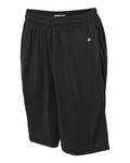 badger sport 4119 adult b-core 10" performance shorts with pockets Side Thumbnail