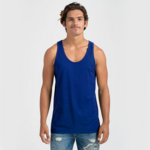 Tultex S105TC Unisex Fine Jersey Tank Front Thumbnail